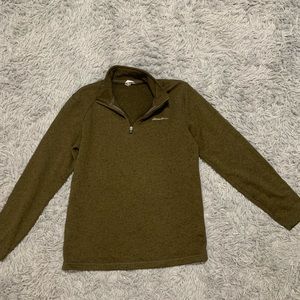 EDDIE BAUER Mens Medium Thermal Quarter Zip